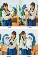 Peluche Ours Mofusand en Coton PP Super Doux, 25-50cm, Anti-Stress, Idéal pour Anniversaire d'Enfants - Vente en Gros