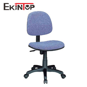   Silla de oficina azul, giratoria, con altura ajustable y reposabrazos, para uso en el hogar y la oficina. - Product Image 2