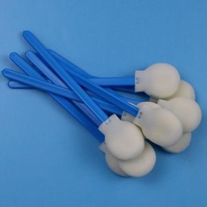 Éponge à tête ronde de 30 mm sans peluches, bâtonnet de nettoyage circulaire en mousse pour salle blanche - Product Image 4