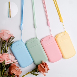 Multi-Color 20ml 30ml PETG Credit Card Shaped Pump Sealed Refillable <strong>Perfume</strong> <strong>Spray</strong> <strong>Bottle</strong> Portable Style - Product Image 1