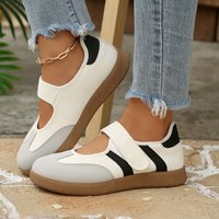 Chaussures plates tendance pour femmes avec logo personnalisé, baskets de luxe pour femmes, chaussures décontractées Mary Jane pour femme