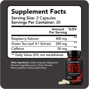 Capsules Keto Burn <span class=keywords><strong>pour</strong></span> la perte de poids, pilules Keto avec formule brûle-graisses BHB <span class=keywords><strong>pour</strong></span> régime cétogène, complément minceur - Product Image 6
