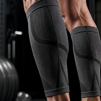 Manchon de compression pour mollets en Spandex gradué, respirant et à séchage rapide, pour le soulagement des périostites tibiales et la récupération musculaire des coureurs