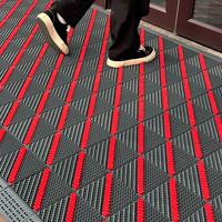 Tapis de brosse modulaire EVA en usine Tapis d'entrée à emboîtement Tapis d'escalier