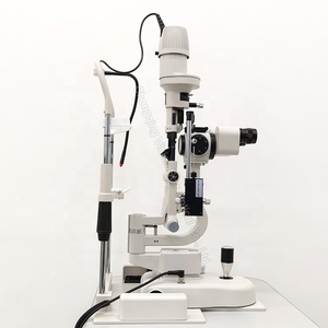 <span class=keywords><strong>Microscope</strong></span> à fente pour ophtalmologie, équipement à 5 niveaux d'intensité LED pour examen oculaire - Product Image 3