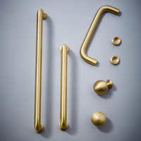 Poignée de porte de placard de cuisine antique, boutons en laiton, poignées de tiroir de meuble, accessoires de quincaillerie