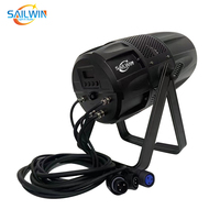 Projecteurs LED Sailwin 200W RGB IP65 6-en-1 COB Par Wash en aluminium, 300 LED pour événements extérieurs/intérieurs