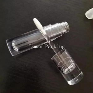 ISMAN - Tubos de Brillo Labial Transparentes de Cristal de 3 ml, 5 ml y 7 ml, Envases Redondos y Transparentes para Brillo Labial, Personalizables con Logotipo - Product Image 6