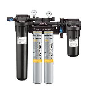 เครื่องกรองน้ำ Pentair Everpure 7FC แบบสองหัว สำหรับธุรกิจบริการอาหาร พร้อมไส้กรองคาร์บอนกัมมันต์ - Product Image 1