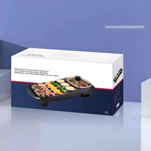 Plancha Eléctrica de Acero Inoxidable con Revestimiento Antiadherente de PTFE y Olla Caliente para Uso Comercial y Doméstico, Barbacoa Interior/Exterior - Product Image 5