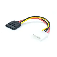 YXY - SATA Power Cable, 4 Pin Male to SATA 15 Pin Female