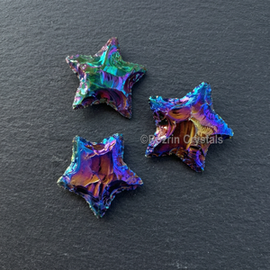 Meilleur rapport qualité-prix : Artisanat d'art sculpté et gravé à la main, en pierre précieuse Angel Aura Star, pour l'amour et le Feng Shui, objet de collection - Product Image 2
