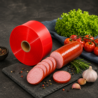 Rouleau de boyaux de saucisson en nylon multicouche coextrudé anti-éclatement, faible odeur, pour machine de remplissage de viande automatique, fabricant OEM, taille personnalisée