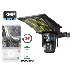 Caméra <span class=keywords><strong>solaire</strong></span> V380 Pro Ai <span class=keywords><strong>avec</strong></span> éclairage 2 en 1, lampes solaires LED pour éclairage <span class=keywords><strong>de</strong></span> rue, projecteur <span class=keywords><strong>avec</strong></span> caméra CCTV extérieure, caméra CCTV extérieure 4G - Product Image 1