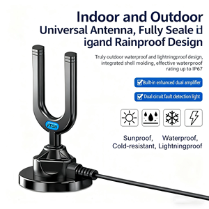 <span class=keywords><strong>เสา</strong></span><span class=keywords><strong>อากาศ</strong></span> HDTV รูปตัว U คลื่นภาคพื้นดิน DTMB ที่ปรับปรุงประสิทธิภาพสัญญาณทีวี<span class=keywords><strong>ดิจิตอล</strong></span> - Product Image 2