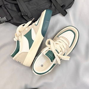 รองเท้าผ้าใบแบบผูกเชือก รุ่น Low Comfort สำหรับผู้ชาย คุณภาพสูง รองเท้าลำลอง รองเท้าสเก็ตบอร์ด แฟชั่น วัสดุ EVA ตาข่าย - Product Image 1