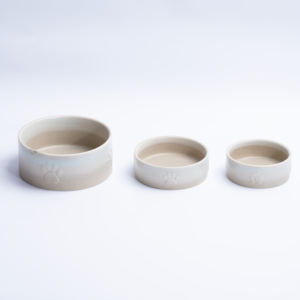 Bescera disesuaikan keramik timbul bulat mangkuk hewan peliharaan-kucing dan anjing keramik tempat makan hewan peliharaan - Product Image 3