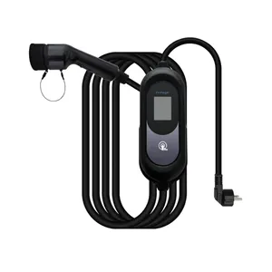 Vehicle Charger Electric Charger Emergency Use Portable Ac Evse Electric Vehicle Charging Station