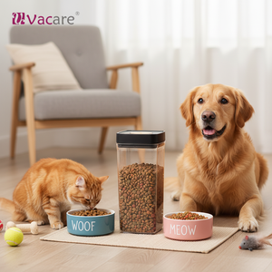 Vacare 10L Plastic Intelligent <b>Vacuum</b> Pet Food Storage Bucket with Large Capacity Fresh-Keeping <b>Sealed</b> <b>Container</b> for Cats & Dogs - Product Image 3