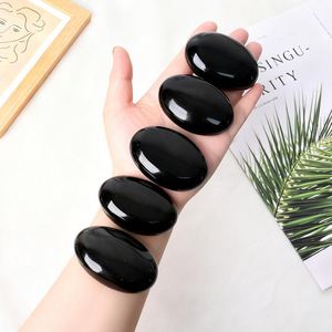 Pierre de palmier en obsidienne noire - Product Image 6