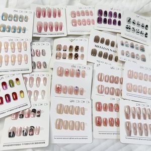 Diseño aleatorio tamaño 10 unids/set acrílico <span class=keywords><strong>uñas</strong></span> postizas caja ciega <span class=keywords><strong>uñas</strong></span> artificiales ojo <span class=keywords><strong>de</strong></span> gato prensa corta <span class=keywords><strong>en</strong></span> <span class=keywords><strong>uñas</strong></span> al por mayor a granel - Product Image 4