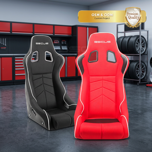 Asientos de Carreras de Tela SSCUS D1 de Grado Profesional OEM, con Comodidad Mejorada para Viajes Largos - Product Image 1