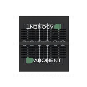 Support de panneau perforé en métal double face avec crochets, étagère au sol pour l'organisation des cartes SIM et des petits accessoires mobiles, présentoir de vente au détail - Product Image 5