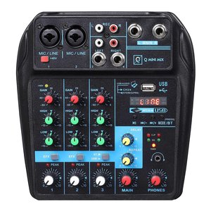 Mixeur disc jockey Q Mini Usb Noir 625808 - Product Image 1