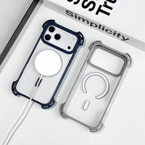 Fundas <span class=keywords><strong>de</strong></span> Fábrica para iPhone 17, 17 Pro, Pro Max, con Esquinas Reforzadas <span class=keywords><strong>de</strong></span> TPU y Acrílico, Compatibles con Carga Inalámbrica, para <span class=keywords><strong>Samsung</strong></span> 24 Ultra - Product Image 4