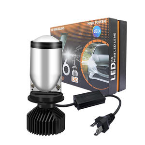 Faro LED Y6 con Lente Proyector H4, 6000K, 12V, 8000 Lúmenes, 60W, Súper Brillante, Luz Alta/Baja para Autos Universales - Product Image 2