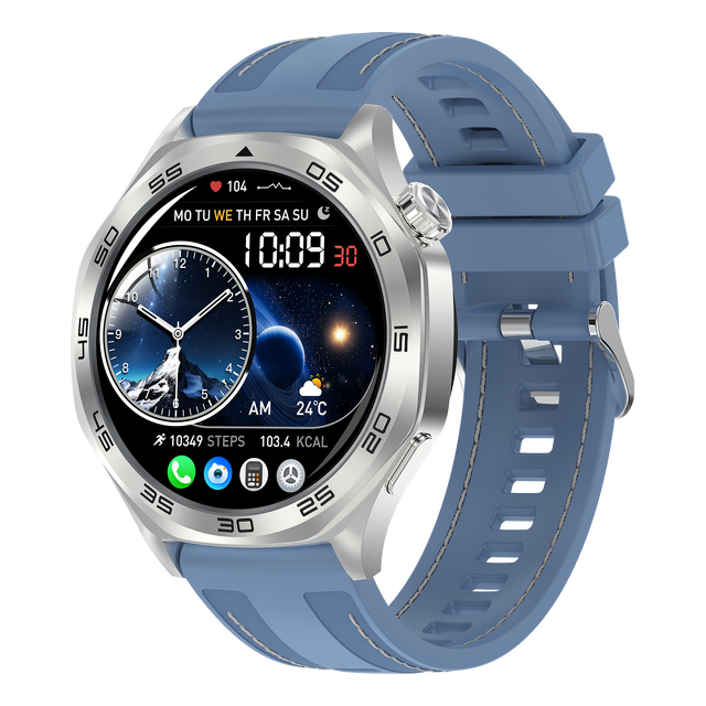 Smart Fashion Watch AK83 1.46 Inch HD Color Screen BT Call 100+ Multi-sport Mode Waterproof Strong Endurance Men's Smartwatch