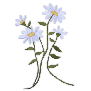 Bán Buôn Tùy Chỉnh Vải Thiết Kế Các Bản Vá Lỗi Thêu Lớn Hoa Thêu Mô Hình Sắt Thiết Kế Cho Quần Áo - Product Image 2