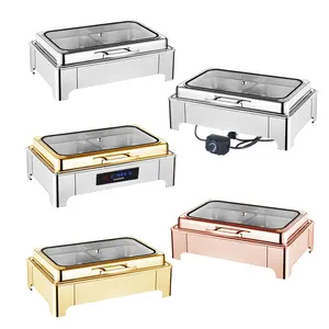 Buffet Herd Edelstahl Essen Warmes Buffet Herd Catering Chafing Dish