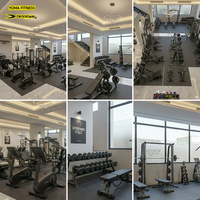 Máquina de entrenamiento de fuerza para piernas con sistema de pesas, equipo de fitness completo para gimnasio en Guangzhou, China