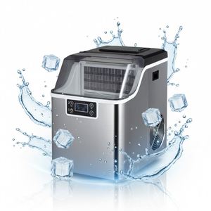 Máquina de Hielo Mini de Alto Rendimiento, Enfriada por Aire, para Uso Doméstico o en Plantas de Producción, Produce Cubos de Hielo - Product Image 2