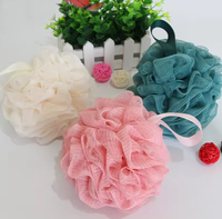Super Doux Exfoliant Haute Qualité 50g Bubblem Mesh Bulk Bath Bubble Scrubber Ball Back Exfoliating Foam Bathroom Shower Puff