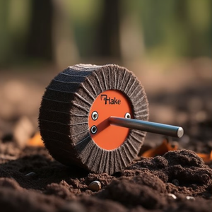 Disque à lamelles Ttake 40x20x6 mm en tissu TNT mélangé, tige de 6 mm, pour polissage - Product Image 3