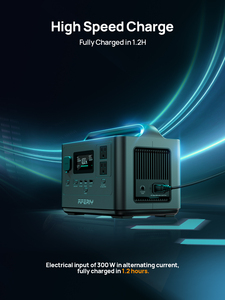 AFERIY UK US Plug Universal AC Input 400W Portable Power Station 256Wh Capacity <b>Mini</b> Portable Power Station - Product Image 2