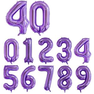 40 pollici <span class=keywords><strong>Tutti</strong></span> I Colori Numero Enorme palloncino Numero di 40 pollici per la Decorazione Del Partito Festa di Compleanno - Product Image 3