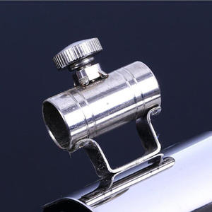 Support de canne à pêche en acier inoxydable, fixation par pince pour boîte de pêche, accessoire de support métallique de type fixe - Product Image 1