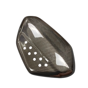 Cubierta de Punta de Silenciador de Escape para Motocicleta, de Fibra de Carbono 100% Seca, Autoclave 3K, para <span class=keywords><strong>Triumph</strong></span> Scrambler 1200 XC/XE - Product Image 4