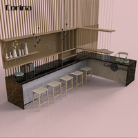 2024 haut de gamme relax style de vie stockage de vin bar armoire maison bar comptoir pour salon bar table
