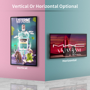Pantalla 4K de señalización digital, pantalla LCD de gran tamaño de 75 pulgadas, montaje en pared interior, quiosco de señalización con pantalla Horizontal o Vertical - Product Image 3