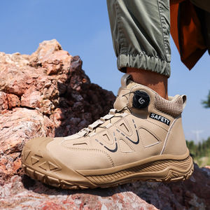 Chaussures <span class=keywords><strong>de</strong></span> <span class=keywords><strong>sécurité</strong></span> élégantes <span class=keywords><strong>sans</strong></span> <span class=keywords><strong>lacets</strong></span> OEM GUYISA <span class=keywords><strong>de</strong></span> haute qualité avec embout en acier, tailles 37-46, légères et résistantes aux perforations, modèle 5052 - Product Image 2