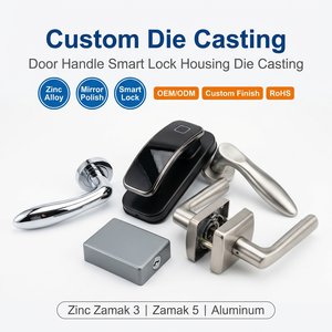Composants de serrure intelligente en zinc moulés sous pression Chengdacai CDC-DC20260409008, matériau en zinc et résistant - Product Image 1