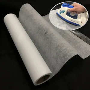Fusible Iron on Cut Away Machine Embroidery Stabilizer Backing 12" x 25 Yd roll - light Weight 1 oz