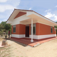 Maisons préfabriquées en bois pour une grande famille, installation rapide, 4 chambres