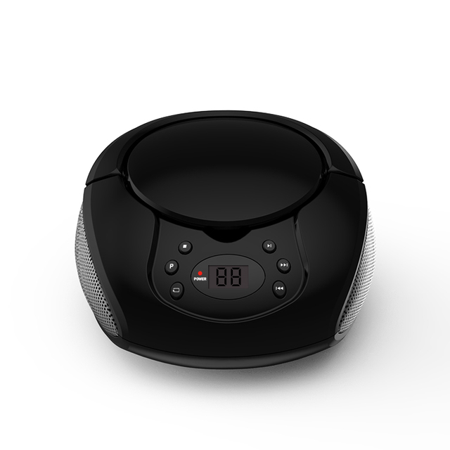 All-in-One Music Companion Plastic CD Player with FM Radio Clear Audio Mini System & USB Interface