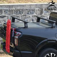Galvanized 3mm Steel Adjustable Truck Bed Rack Ute Tub Rack Adjust for Ranger Hilux Navara Gladiator F-150 Tacoma