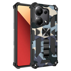 Support de voiture magnétique antichoc à l'intérieur de la béquille arrière pour Redmi Note13 Pro 4G / <span class=keywords><strong>POCO</strong></span> M6 Pro 4G - Product Image 5